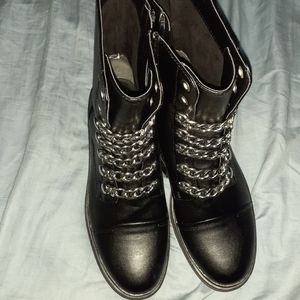 Circus combat boots